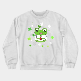 on St. Patrick’s Day bird bag Crewneck Sweatshirt